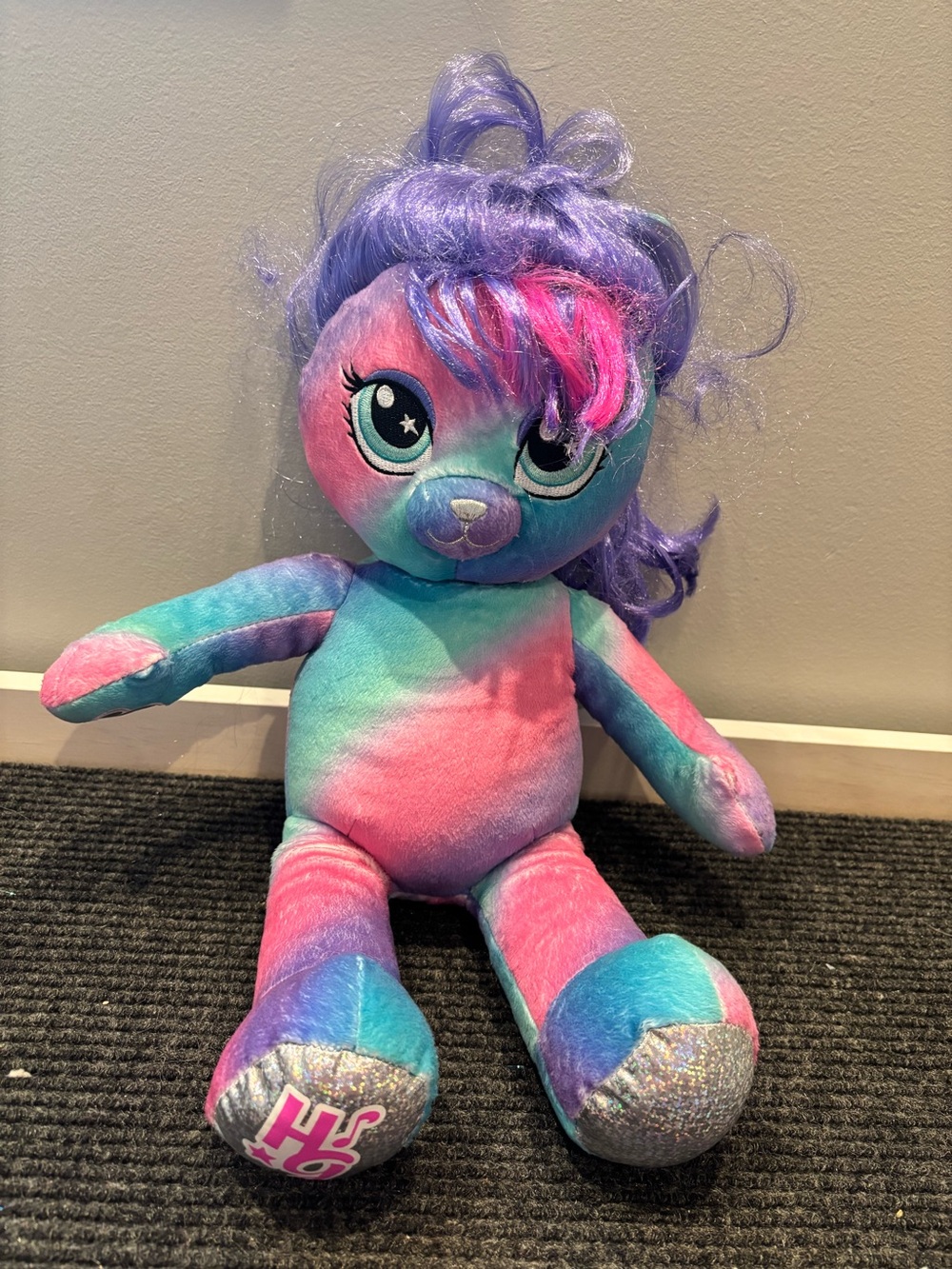 BAB Build-A-Bear Honey Girls Viv Teddy Bear 17-inch Plush (NO Clothes)